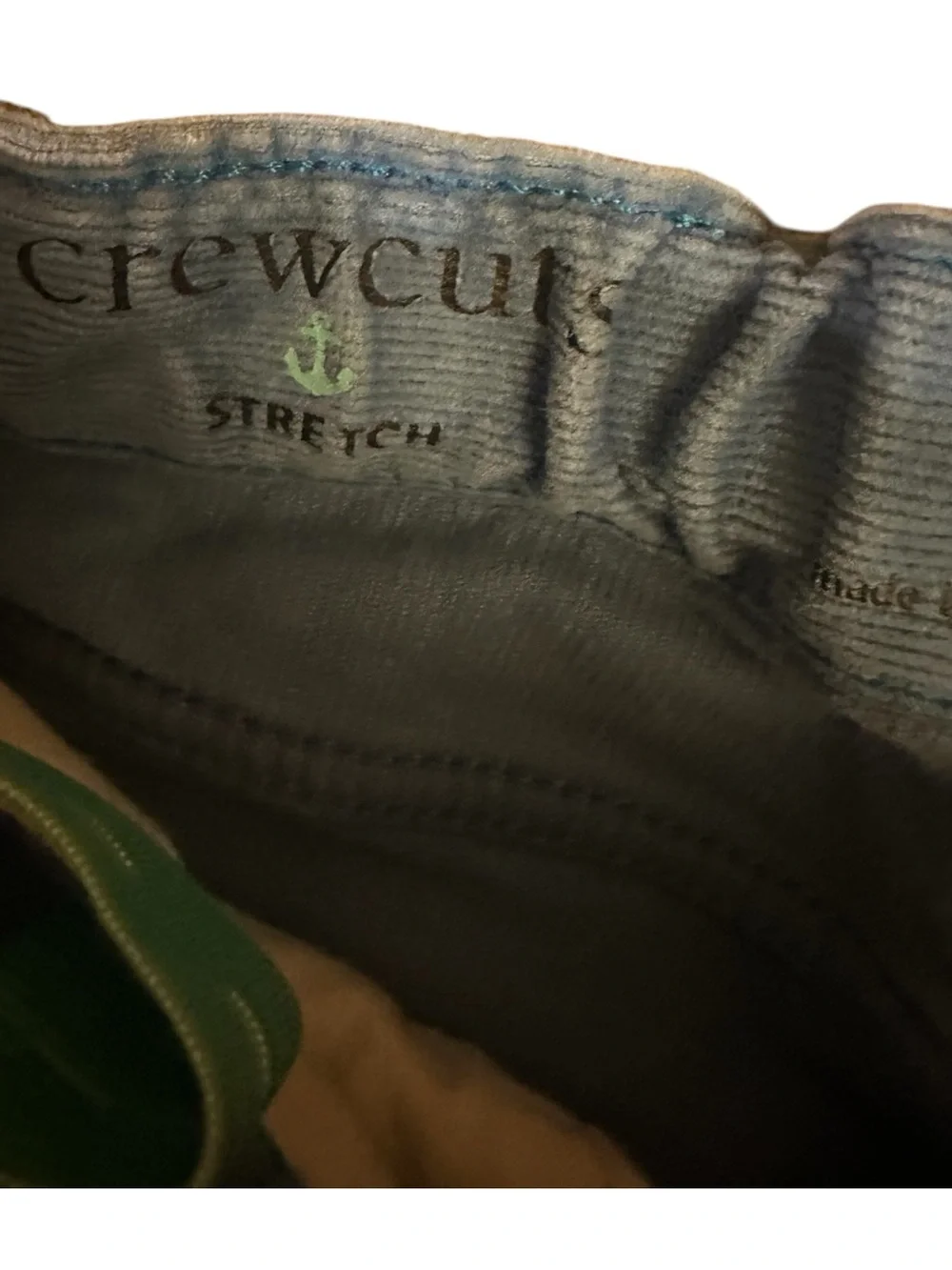 crewcuts by J.Crew Boys’ Stretch Corduroy Pants, Slim Straight Leg, Size 7, Grey